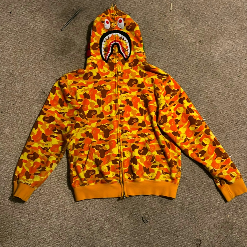 BAPE x PUBG Shark Full Zip Hoodie